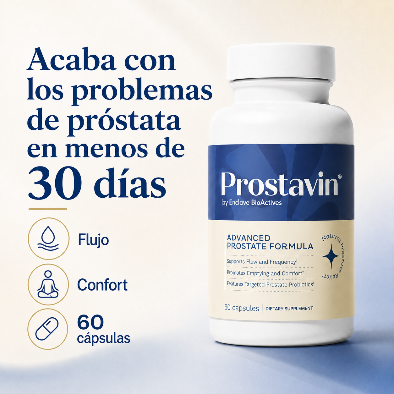 Prostavin® | Recuperar el control, el sueño y la confianza masculina en 30 días.