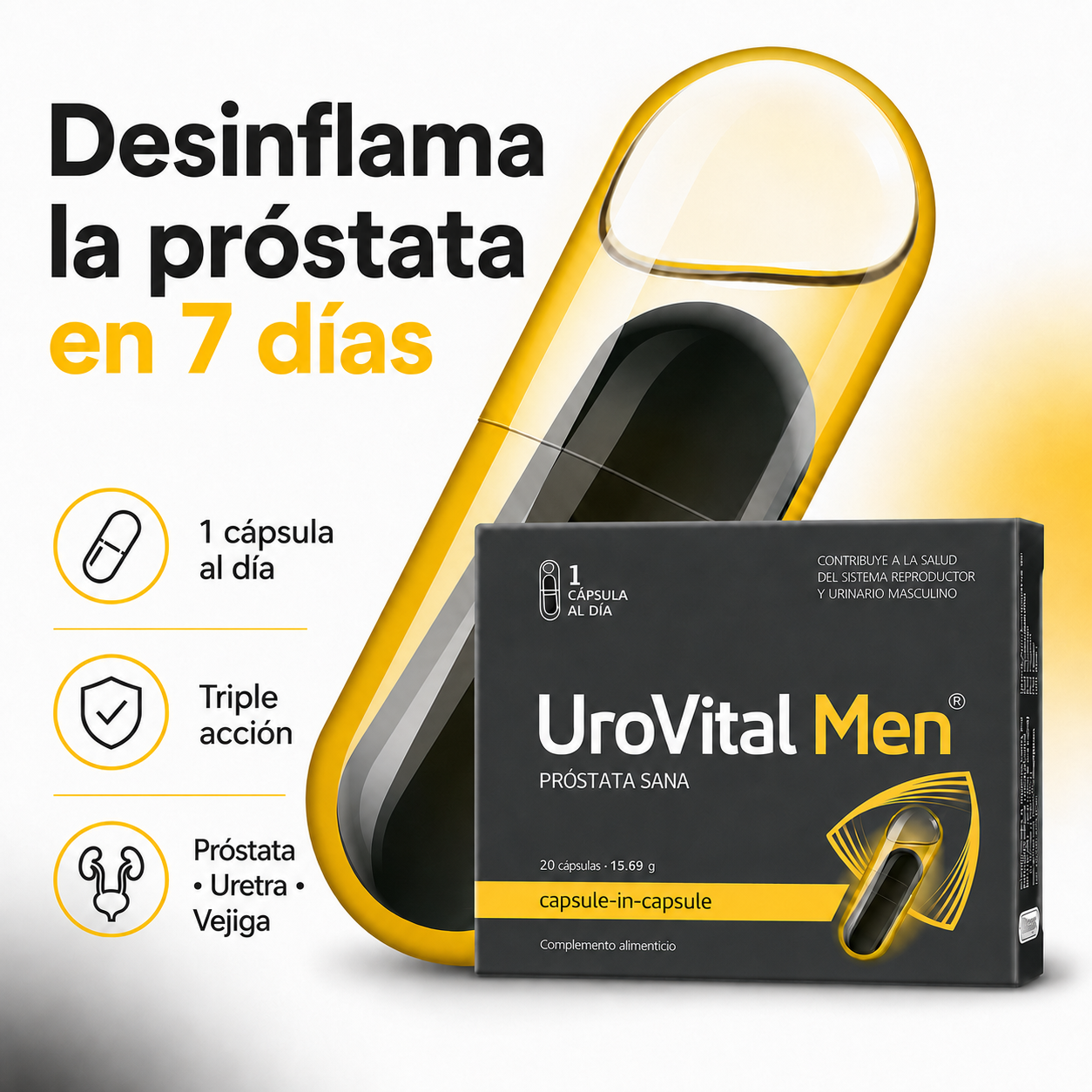 UroVital Men® | Próstata Sana en 7 Días