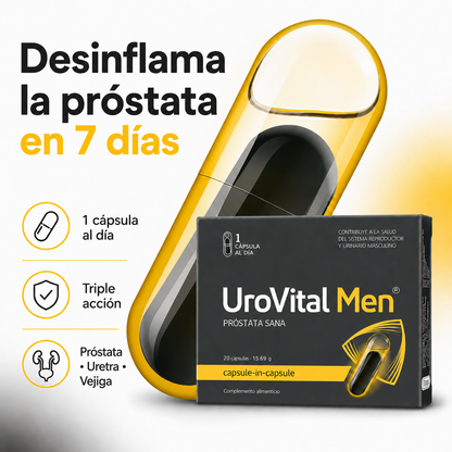 UroVital Men® | Próstata Sana en 7 Días